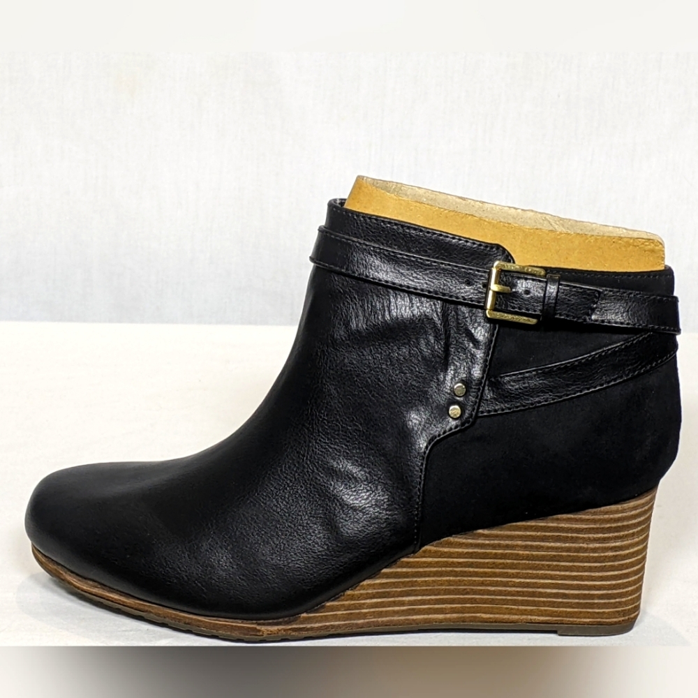 NEW Dr. Scholl's Shoes Womens Double Boot Sz 9.5 black